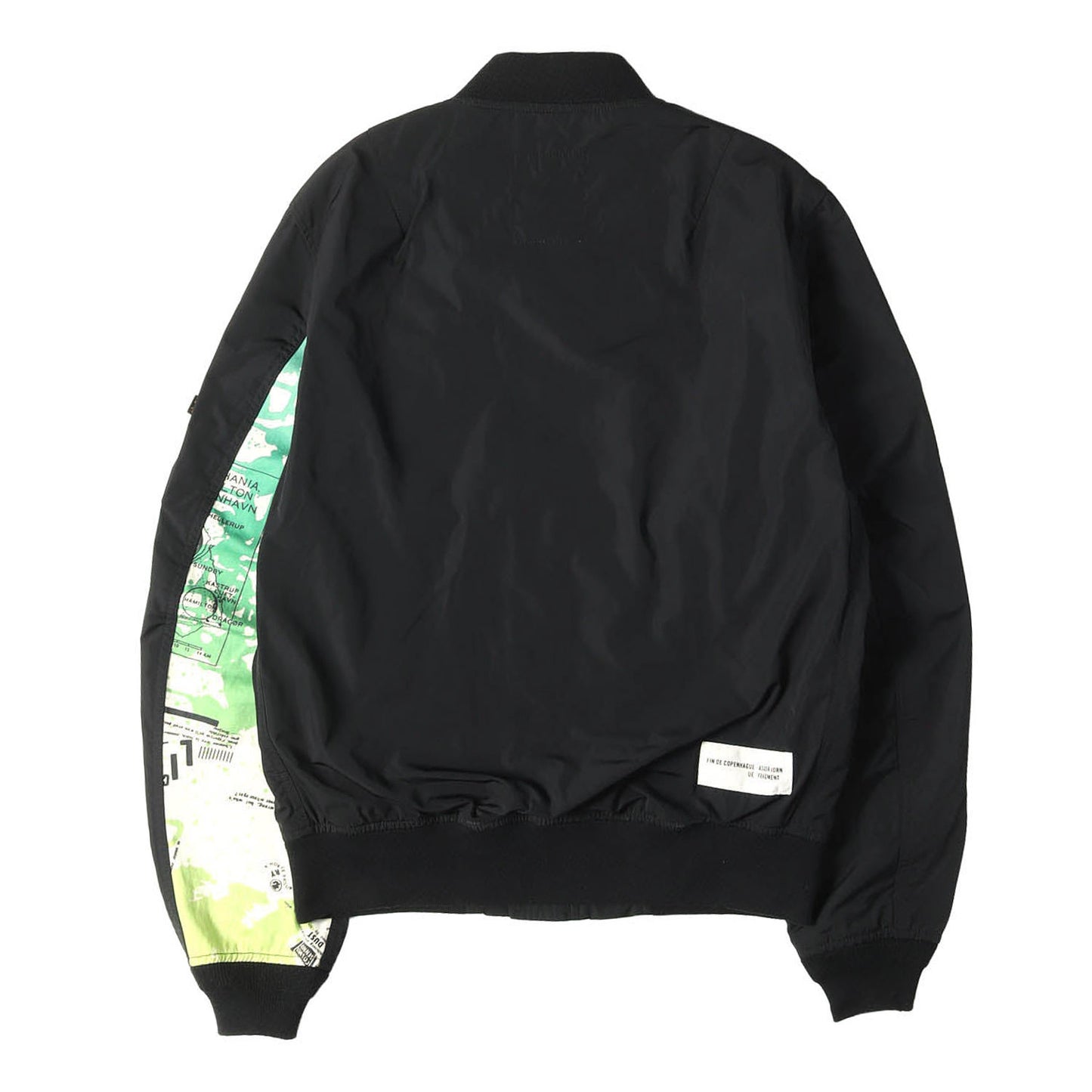 21SS ×fragment design ×ASGER JORN ×ALPHA 袖カスタム MA-1 フライトジャケット(MA-1 JACKET)