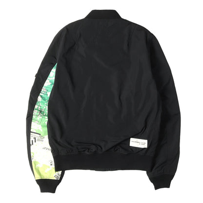 21SS ×fragment design ×ASGER JORN ×ALPHA 袖カスタム MA-1 フライトジャケット(MA-1 JACKET)