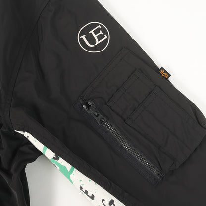 21SS ×fragment design ×ASGER JORN ×ALPHA 袖カスタム MA-1 フライトジャケット(MA-1 JACKET)