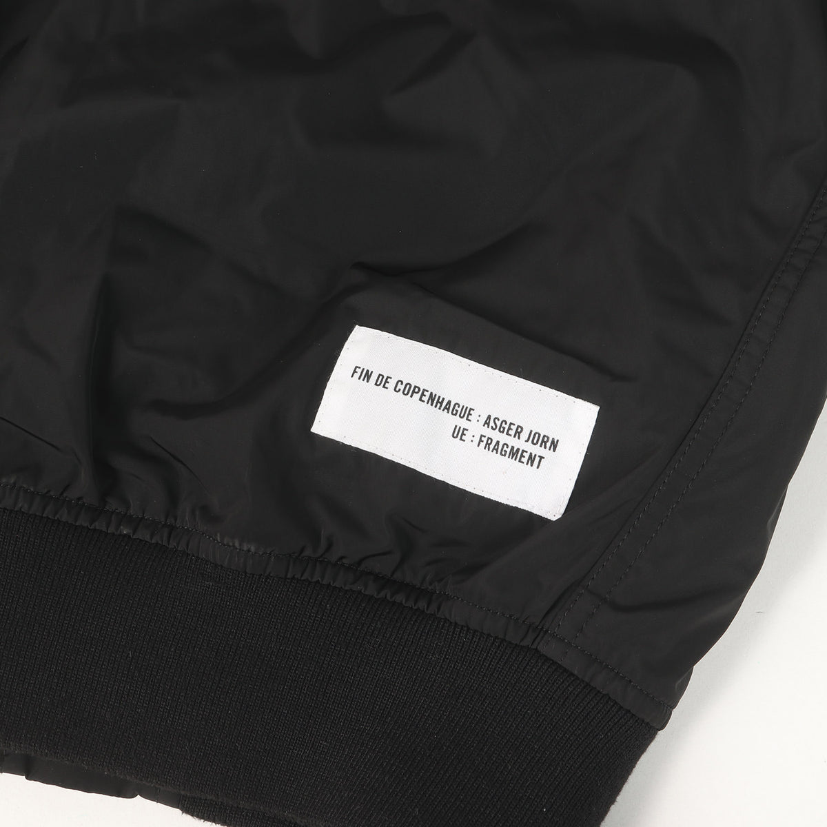 21SS ×fragment design ×ASGER JORN ×ALPHA 袖カスタム MA-1 フライトジャケット(MA-1 JACKET)