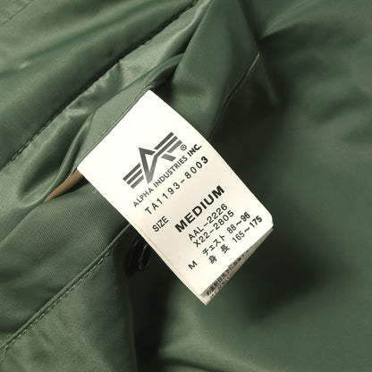 the Shepherd ×fragment design ×ALPHA 袖レザー MA-1 ボンバージャケット