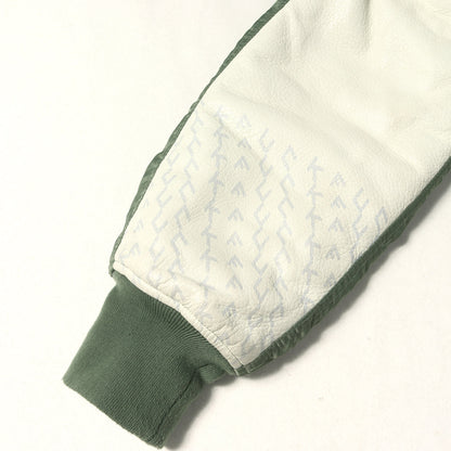 the Shepherd ×fragment design ×ALPHA 袖レザー MA-1 ボンバージャケット