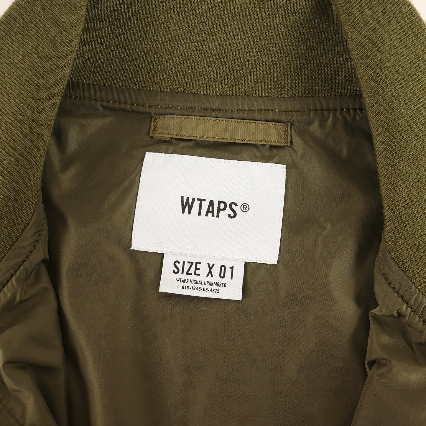 20AW WEPタイプ ミリタリー ナイロン ジャケット(WFS / JACKET / NYCO. TUSSAH)