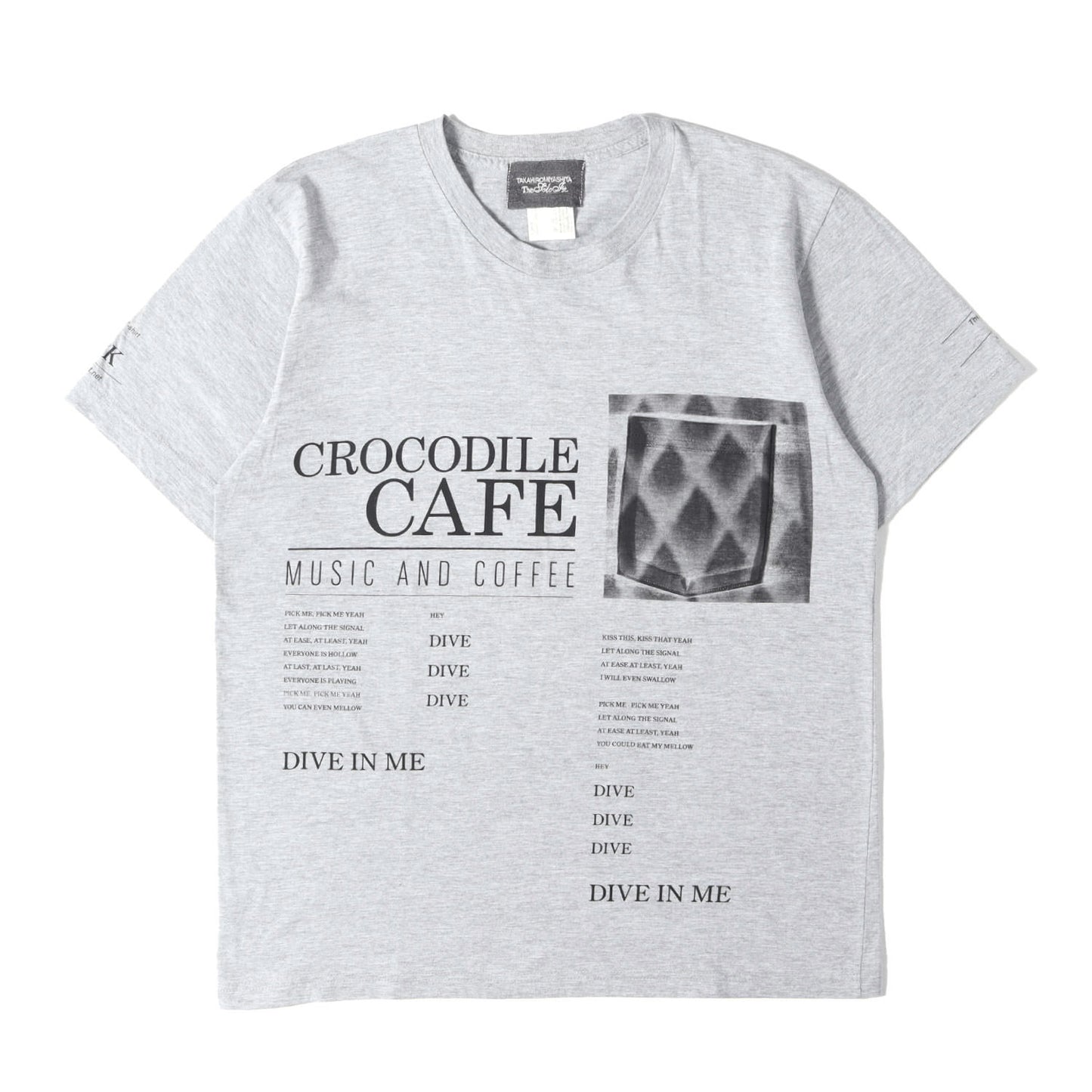 ニルヴァーナ グラフィック プリント ポケット Tシャツ