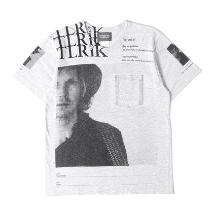ベック・ハンセン フォト オーバープリント ポケット Tシャツ
