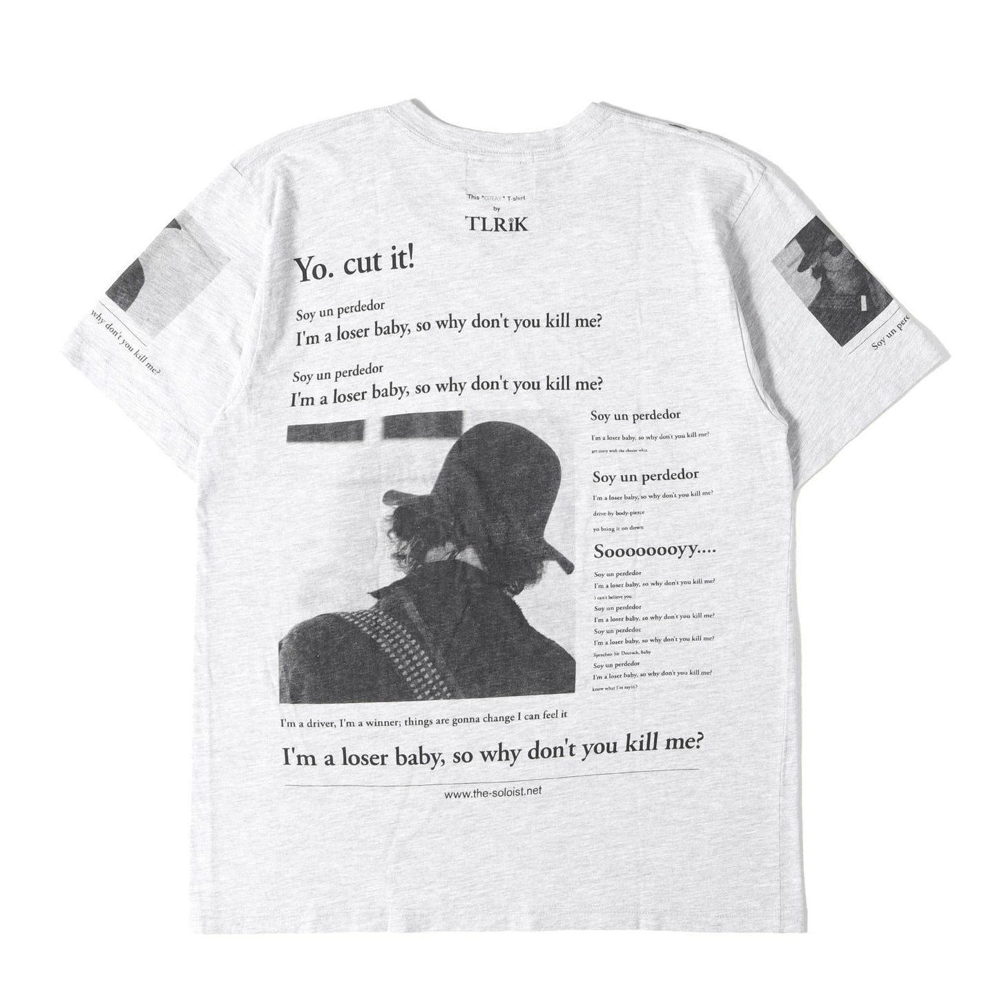 ベック・ハンセン フォト オーバープリント ポケット Tシャツ