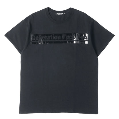 00s Generation Fuck Youロゴ クルーネック Tシャツ