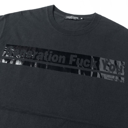 00s Generation Fuck Youロゴ クルーネック Tシャツ