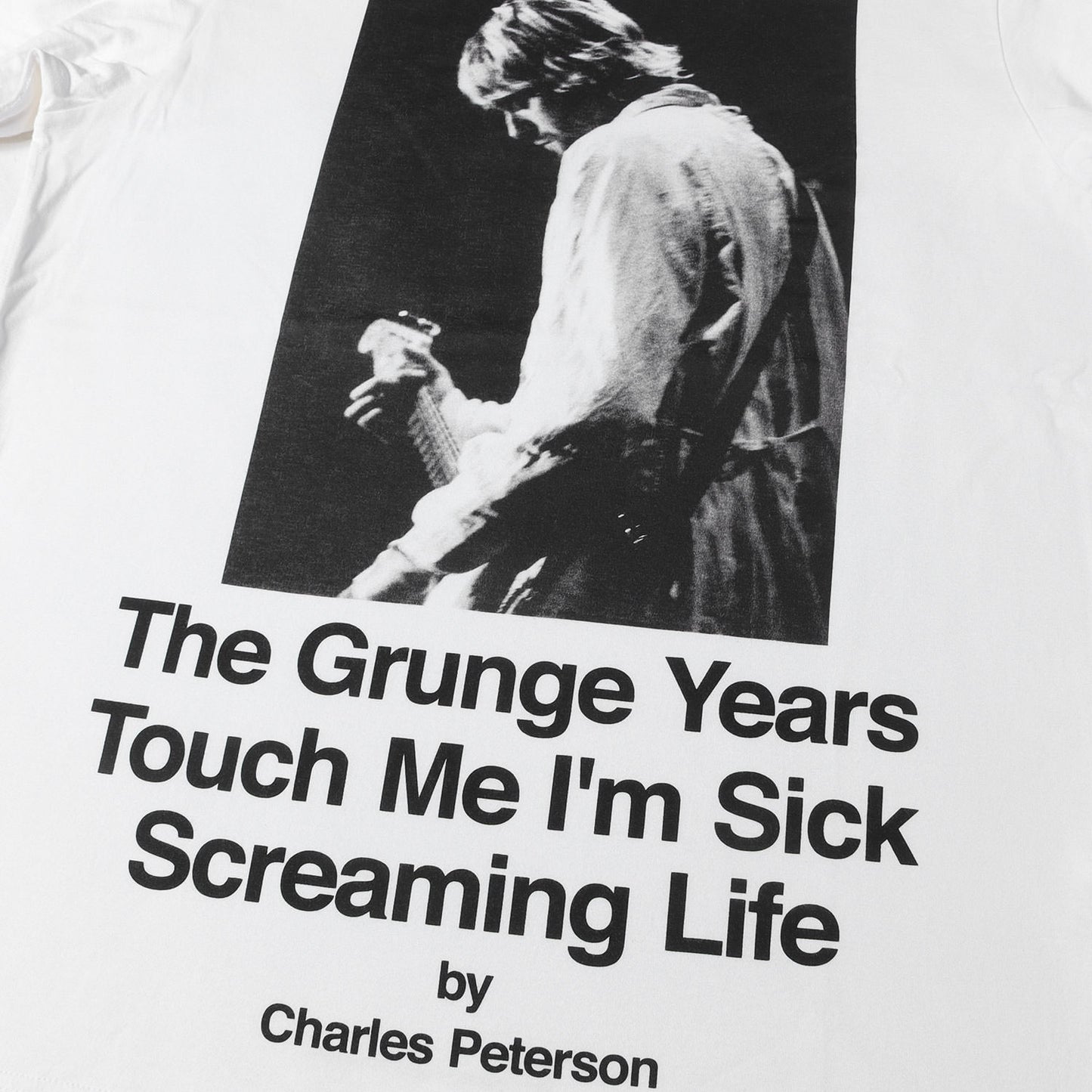 ×Charles Peterson カート・コバーン フォト Tシャツ(s/s tee.)