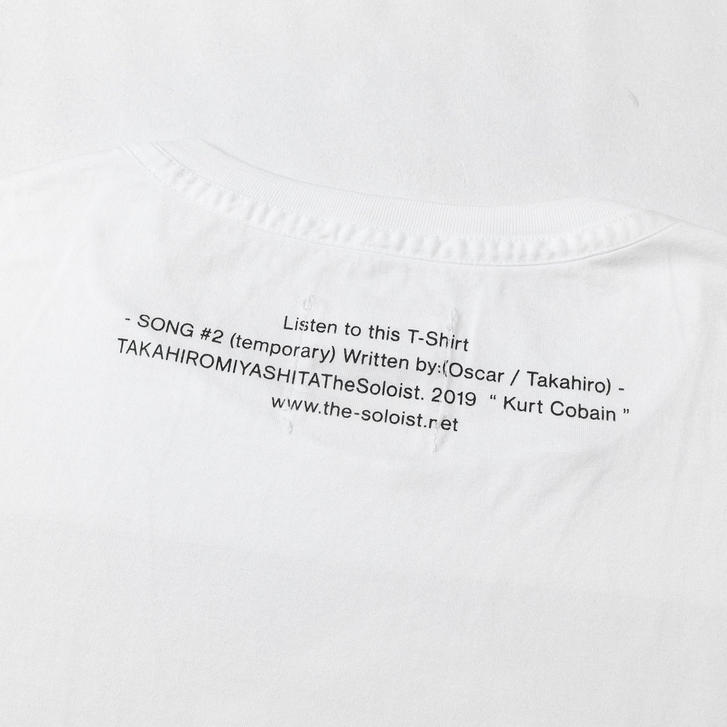 ×Charles Peterson カート・コバーン フォト Tシャツ(s/s tee.)