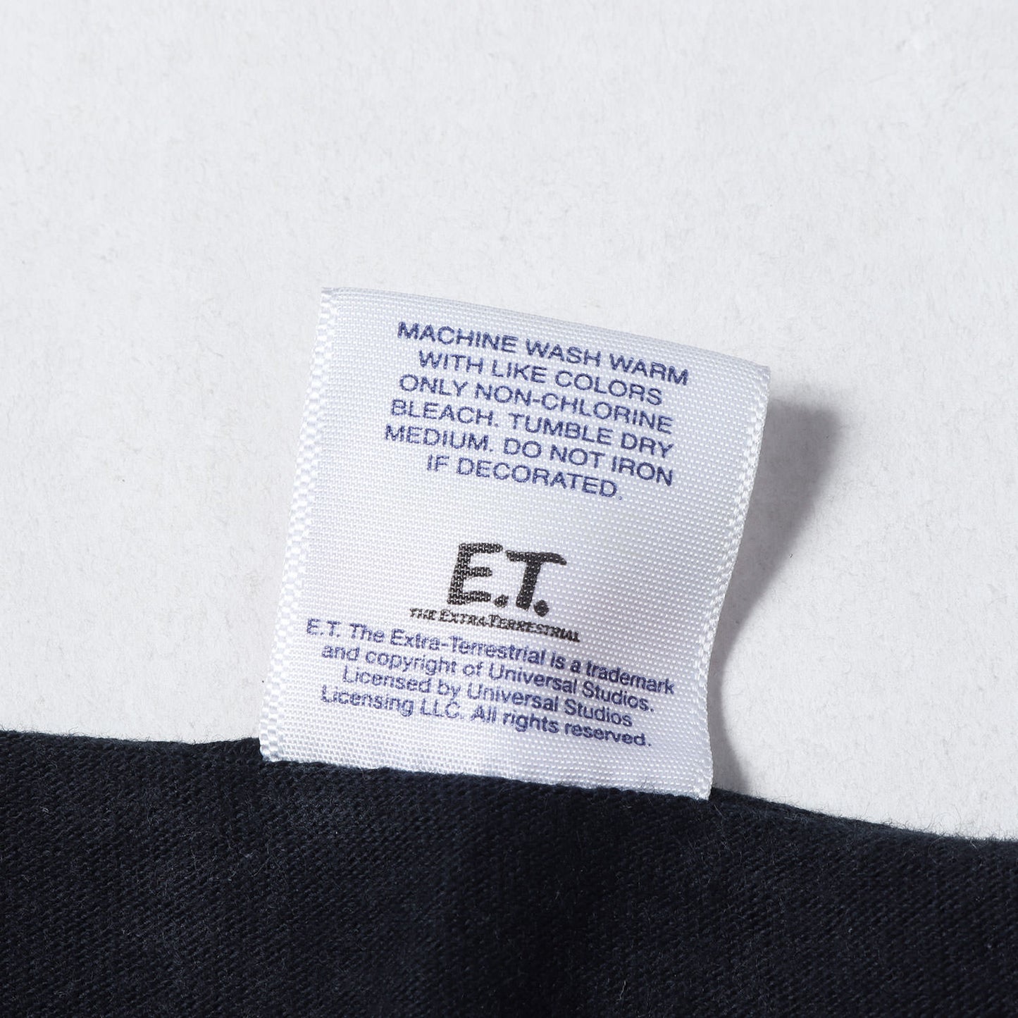 ×E.T. プリント クルーネック Tシャツ(Tee)