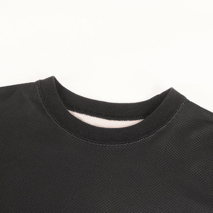 00s 裾ロゴ メッシュ レイヤード Tシャツ