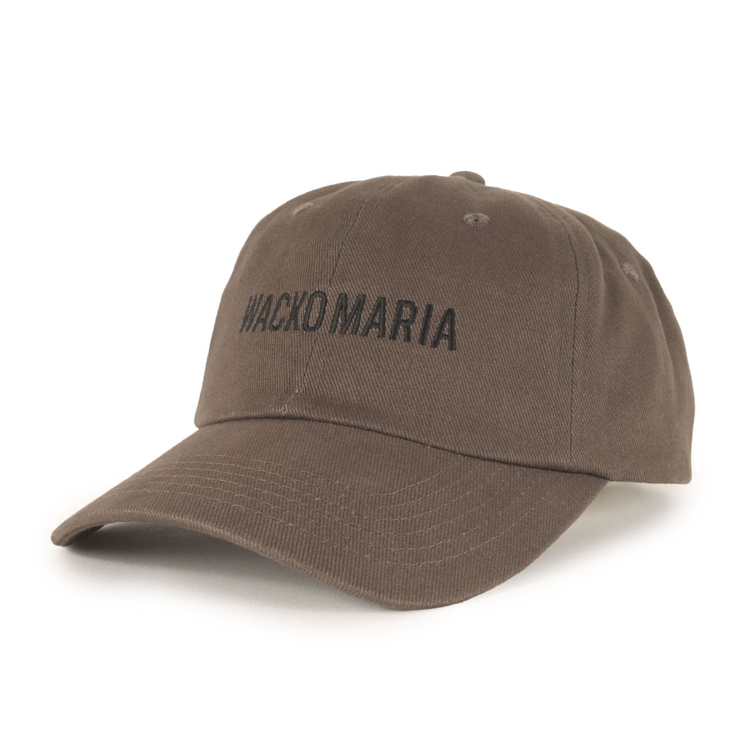 25SS ブランドロゴ刺繍 6パネルキャップ(6PANEL CAP)