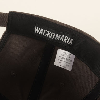 25SS ブランドロゴ刺繍 6パネルキャップ(6PANEL CAP)