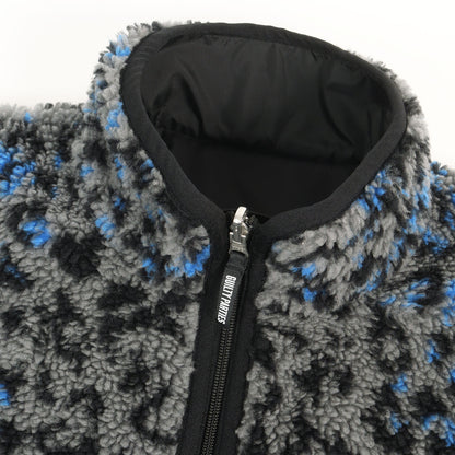 25AW レオパード柄 リバーシブル フリースボア ジャケット(REVERSIBLE LEOPARD BOA JACKET)