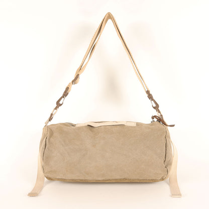 BECK スウェード コンビ ハンドルバー バッグ / ドラムバッグ (HANDLE BAR BAG)