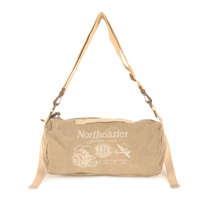 BECK スウェード コンビ ハンドルバー バッグ / ドラムバッグ (HANDLE BAR BAG)