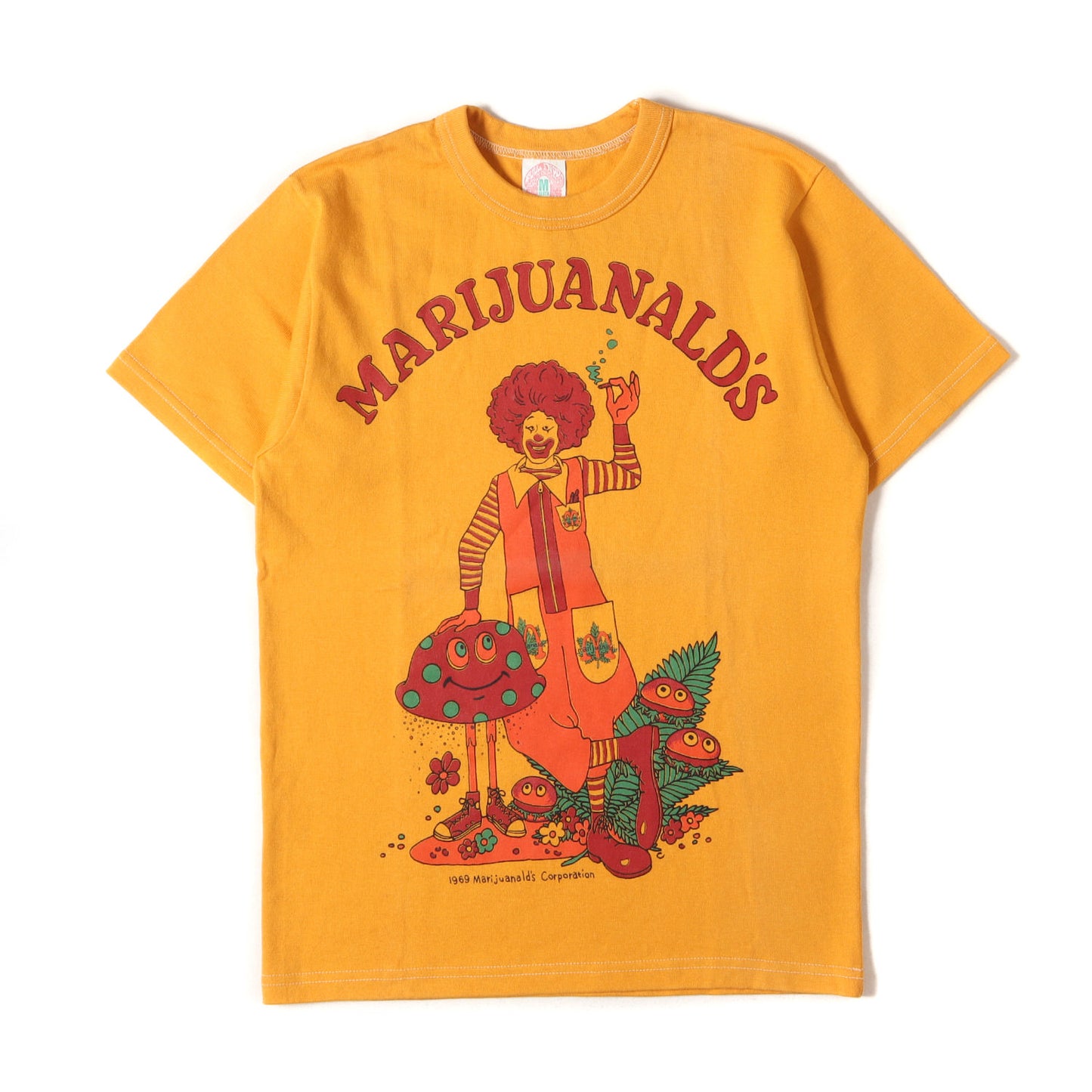 [希少 デッドストック] 00s マリファナルド マクドナルド Tシャツ