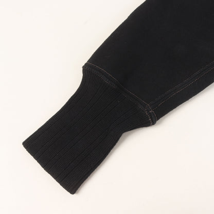 BUCO ワッペン付き ハーフジップ スウェット