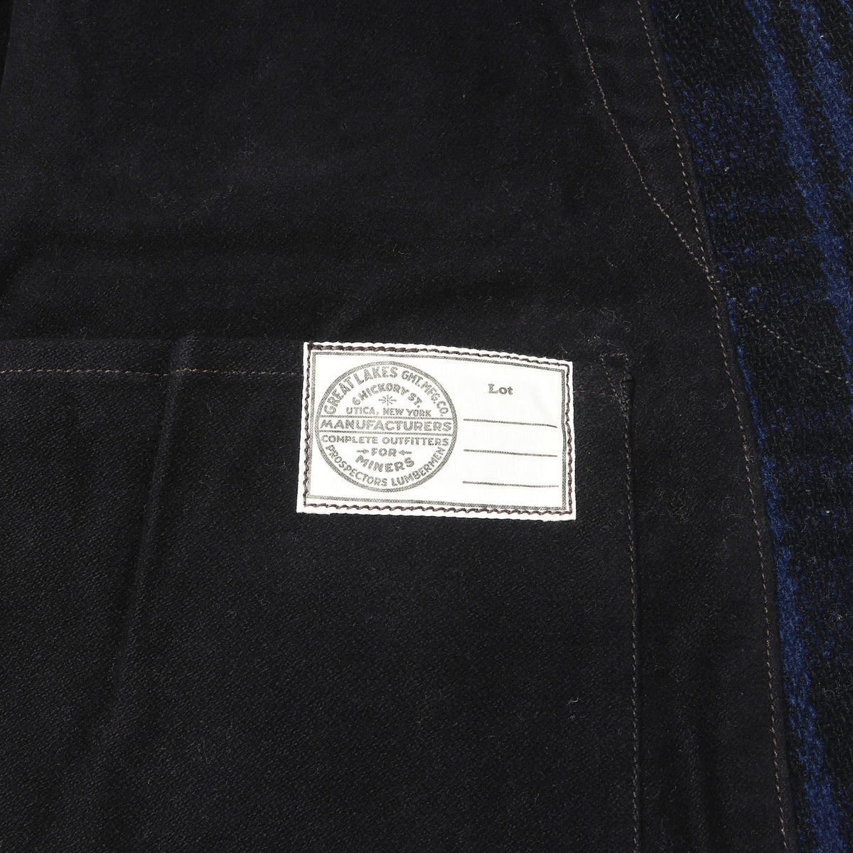 バッファローチェック ウール ハンティング ベスト (GREAT LAKES SASQUATCH Buffalo Check Wool)