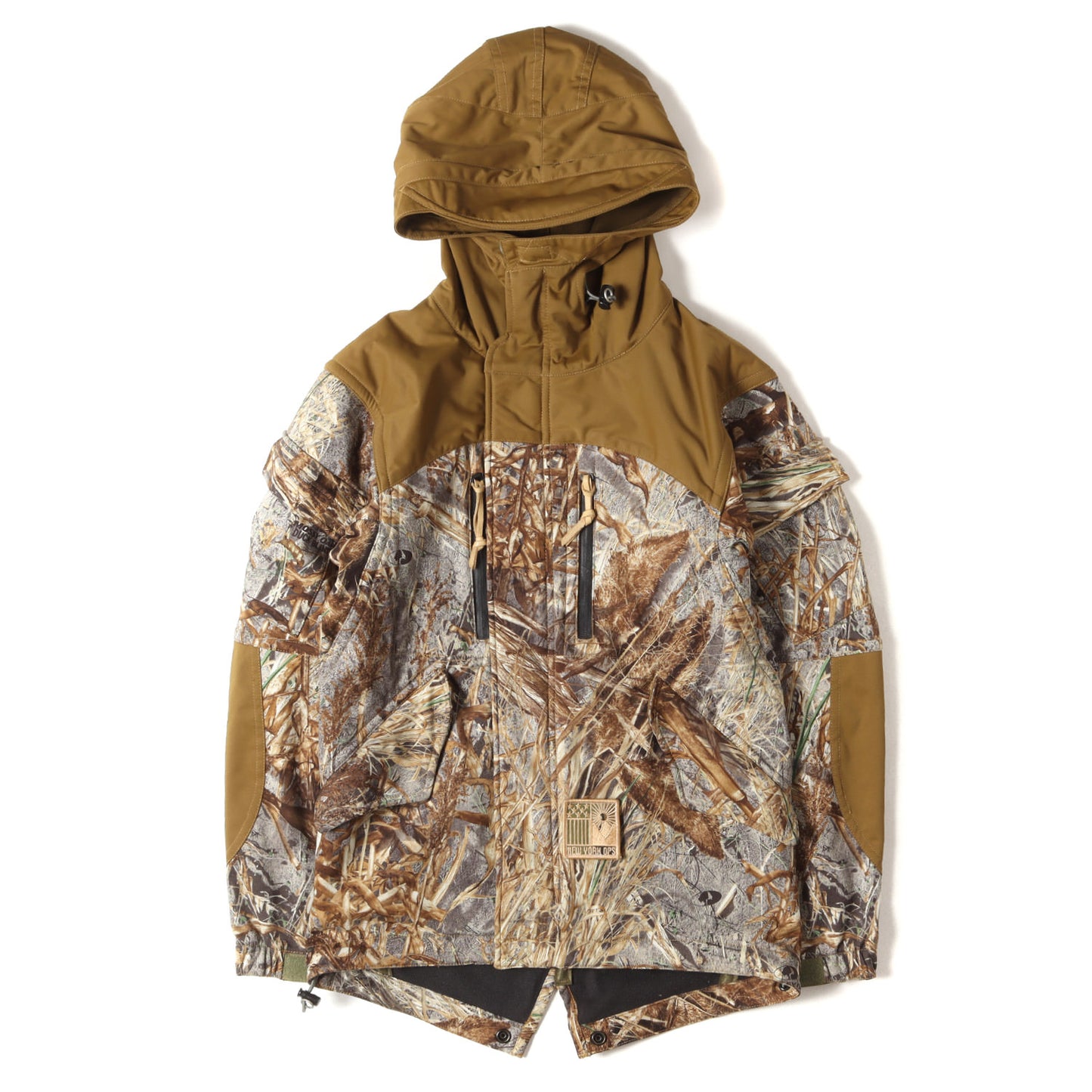 リアルツリーカモ ストレッチソフトシェル フィッシュテール ジャケット (OPERATORS WIND PARKA CAMO)