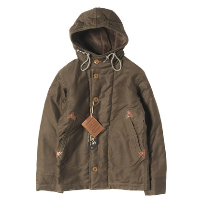 24AW フーデッド コットン デッキ ジャケット (OBSERVER PARKA)
