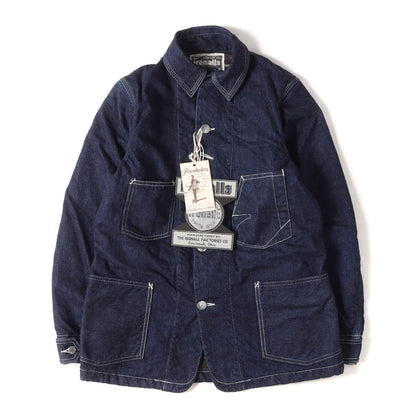 アイアンスミス ブランケット付き デニム カバーオール (THE IRONALL FACTORIES K474 DENIM JACKET)