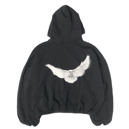 22SS ×BALENCIAGA ×GAP オーバーサイズ ダブルレイヤー スウェットパーカー(Dove Hoodie)USA製