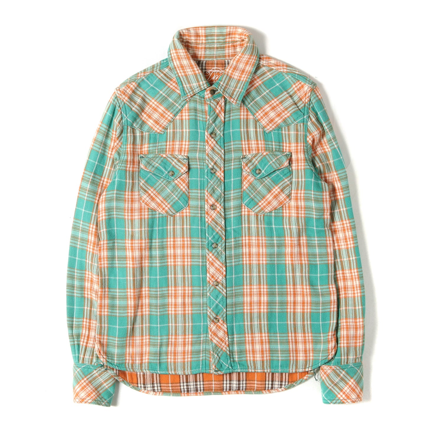 ヘビー ダブルガーゼ ウエスタン チェックシャツ(W-GAZE CHECK SHIRTS)