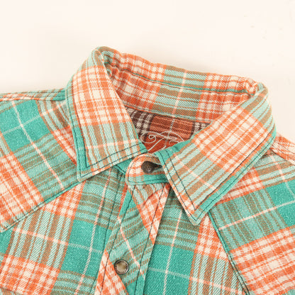 ヘビー ダブルガーゼ ウエスタン チェックシャツ(W-GAZE CHECK SHIRTS)