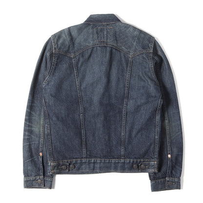 ヴィンテージ加工 メダリオンステッチ デニムジャケット (ROPER DENIM JACKET)