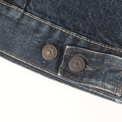 ヴィンテージ加工 メダリオンステッチ デニムジャケット (ROPER DENIM JACKET)