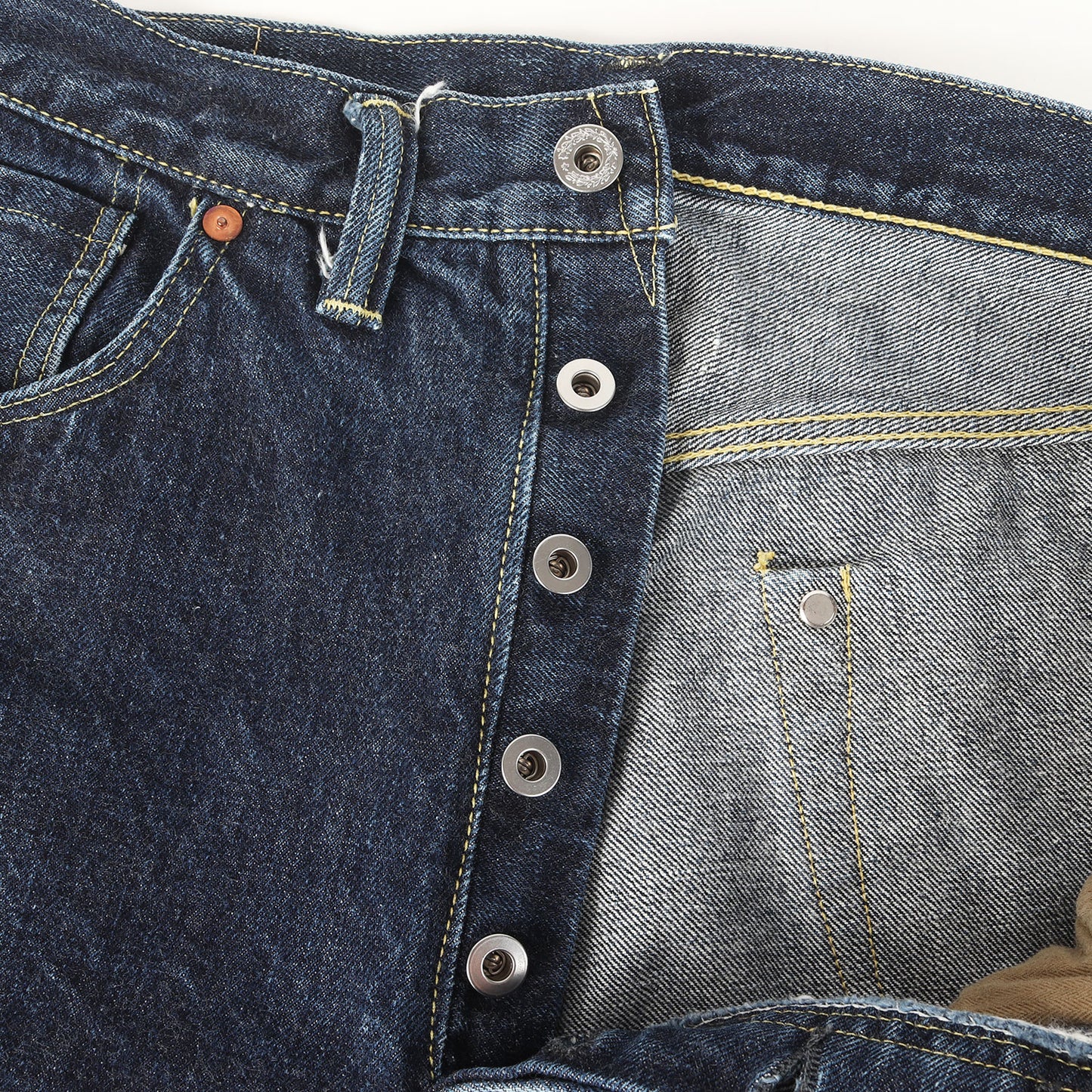 [濃紺 ヒゲあり] WWII 大戦モデル デニムパンツ (S40s Jeans)