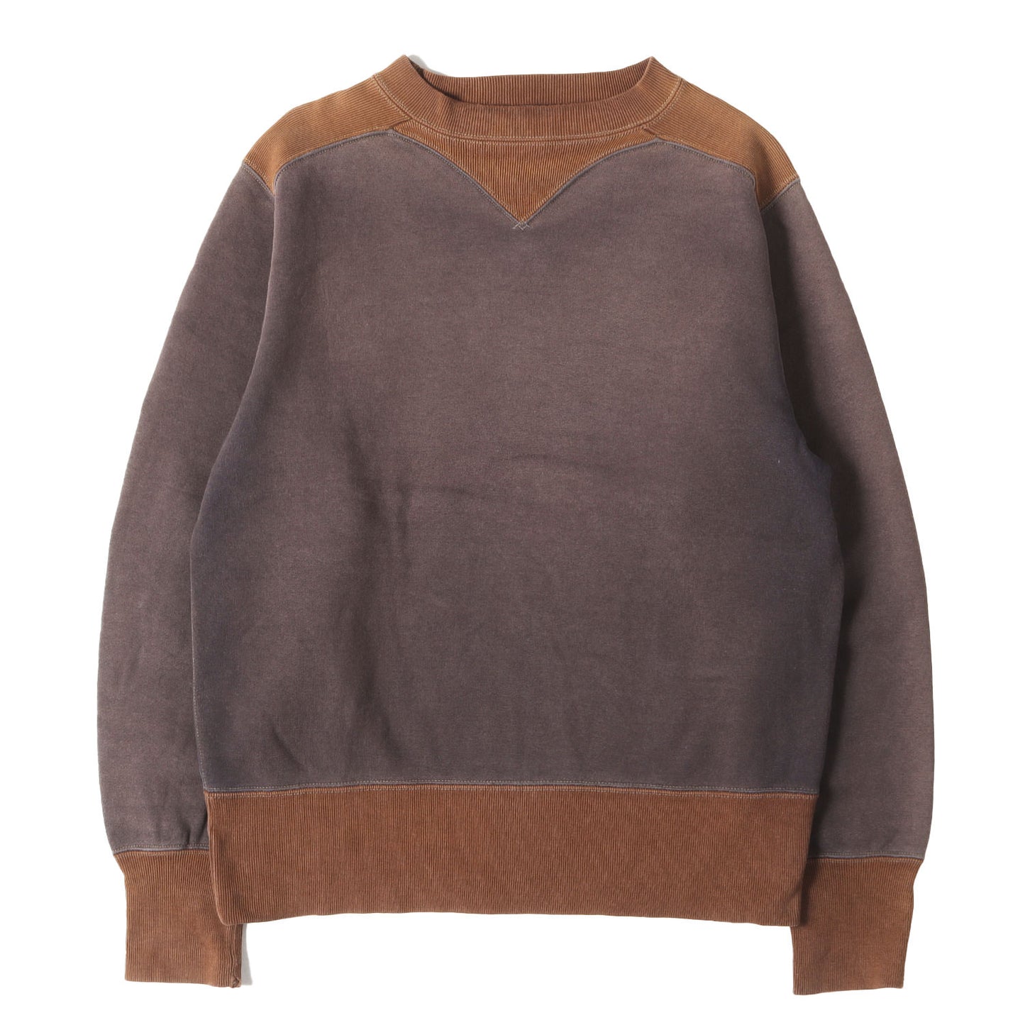 両V 2トーン 無地 スウェット (POWER WEAR DOUBLE V SWEAT SHIRT)