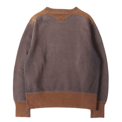 両V 2トーン 無地 スウェット (POWER WEAR DOUBLE V SWEAT SHIRT)