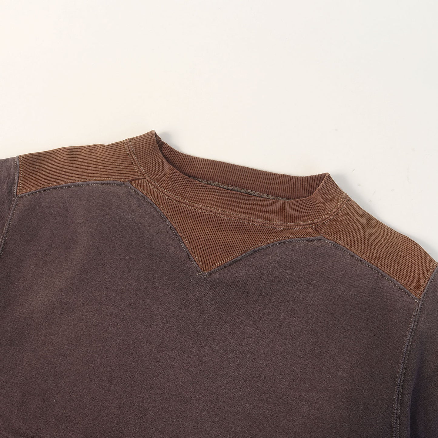 両V 2トーン 無地 スウェット (POWER WEAR DOUBLE V SWEAT SHIRT)
