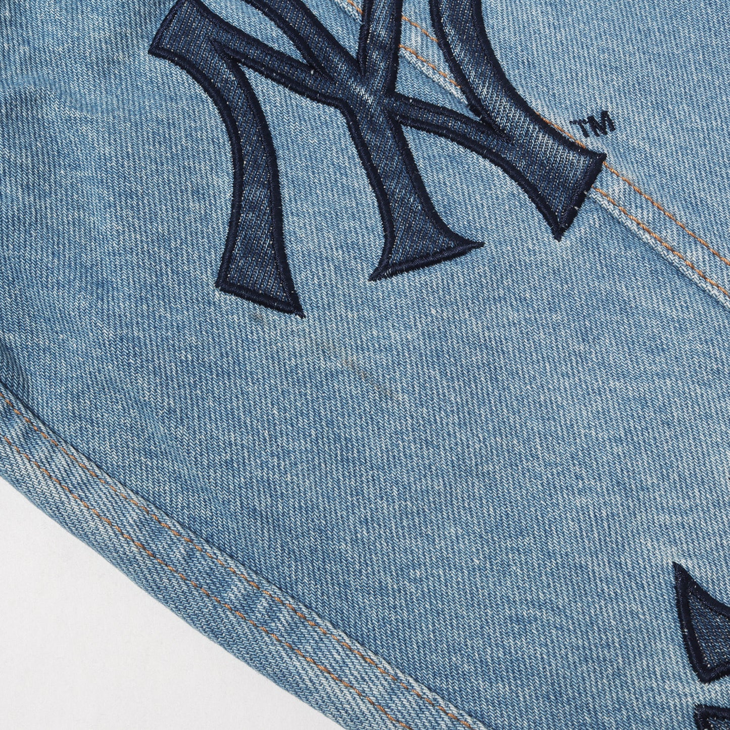 21AW ×MLB New York Yankees NY柄 デニム トラッカージャケット (Denim Trucker Jacket)