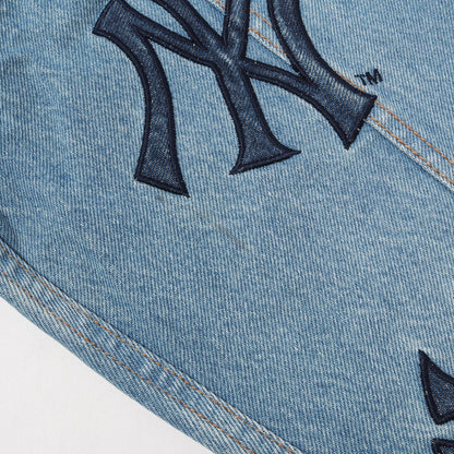 21AW ×MLB New York Yankees NY柄 デニム トラッカージャケット (Denim Trucker Jacket)