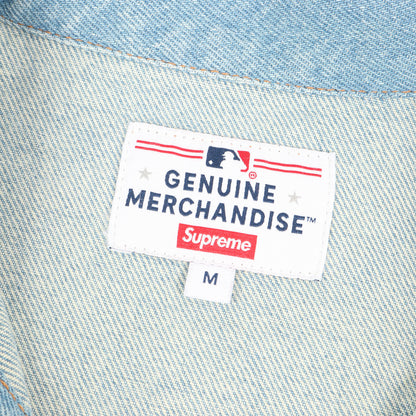 21AW ×MLB New York Yankees NY柄 デニム トラッカージャケット (Denim Trucker Jacket)