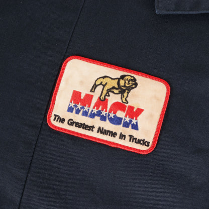 90s MACK TRUCKS パッチ付き フルジップ ワークジャケット / CiNTAS シンタス