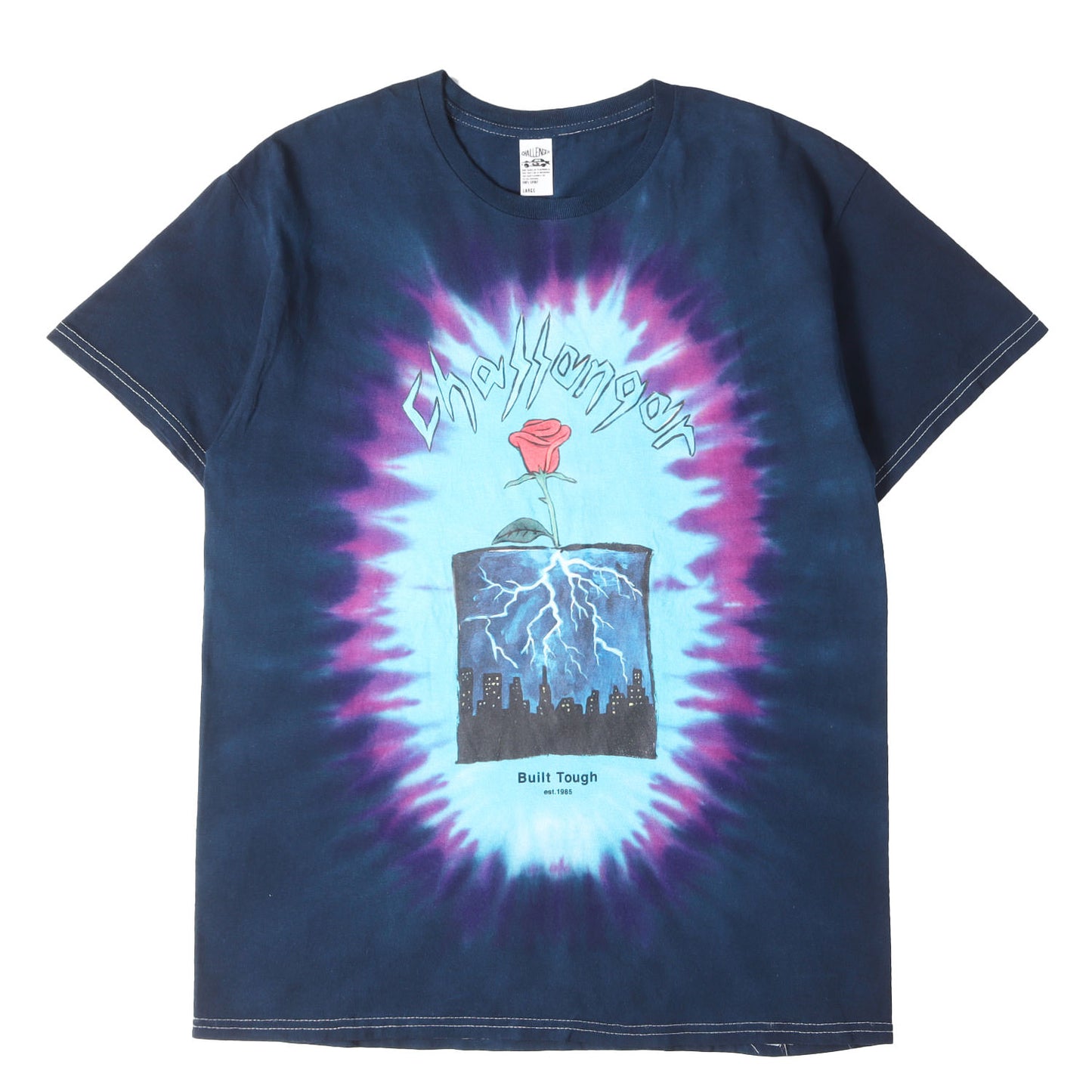 23SS タイダイ染め ローズ Tシャツ (TIE DYE THUNDER ROSE TEE)