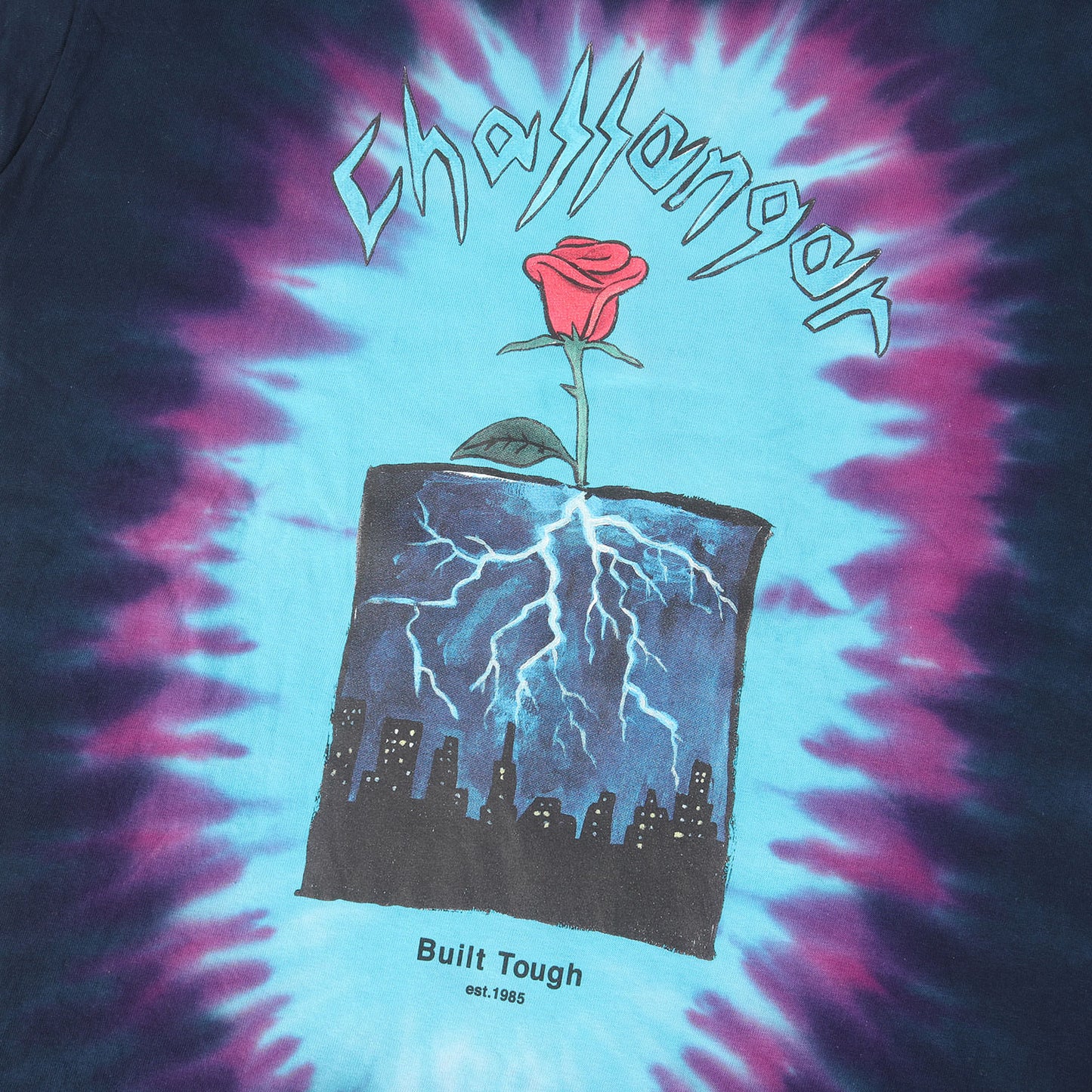 23SS タイダイ染め ローズ Tシャツ (TIE DYE THUNDER ROSE TEE)