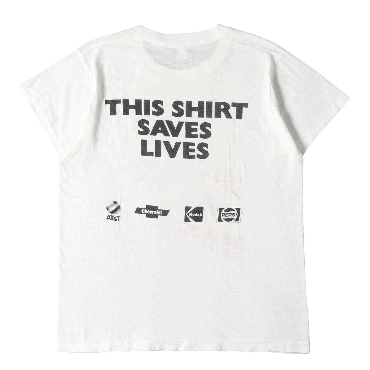 80s LIVE AID チャリティー ロック イベント Tシャツ