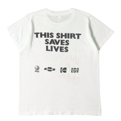 80s LIVE AID チャリティー ロック イベント Tシャツ
