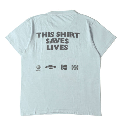 80s LIVE AID チャリティー ロック イベント Tシャツ