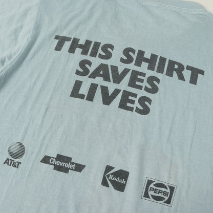 80s LIVE AID チャリティー ロック イベント Tシャツ