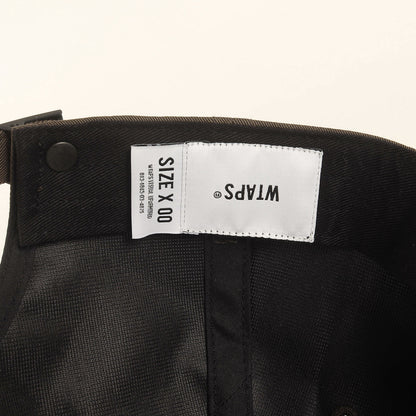 25SS ロゴ刺繍 クールマックス 6パネルキャップ(T-6M 06 / CAP / POLY. TWILL. COOLMAX)