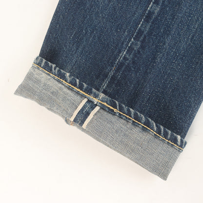 [雰囲気抜群 ヒゲあり] 70s 501 66前期 Big E デニムパンツ / USA製 ボタン裏刻印2