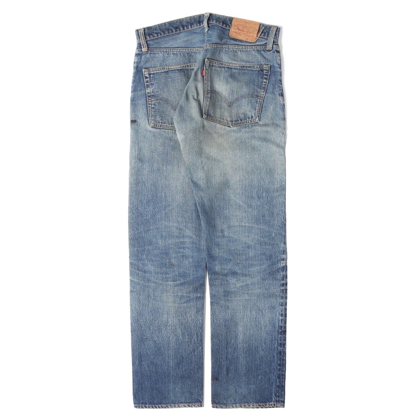 [雰囲気抜群 両耳付き] 70s 505-0217 66前期 Big E デニムパンツ / USA製 ボタン裏刻印5