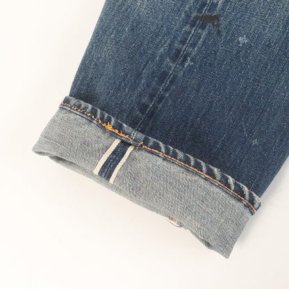 [雰囲気抜群 両耳付き] 70s 505-0217 66前期 Big E デニムパンツ / USA製 ボタン裏刻印5